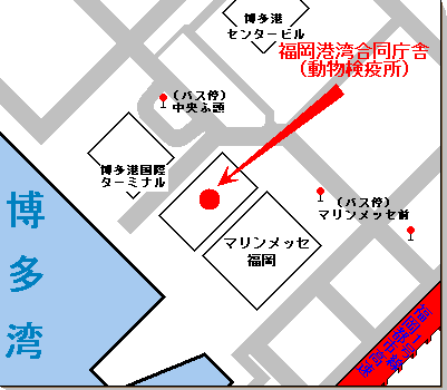 マップ（博多出張所）