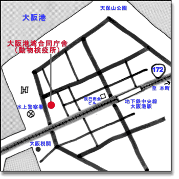 マップ（大阪出張所）