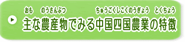 主な農産物でみる中国四国農業の特徴