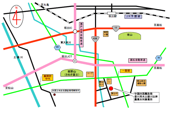 所在案内