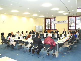 一日農政局in倉吉 会場の状況