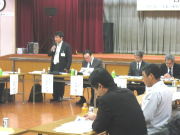 一日農政局in大豊 農政局説明