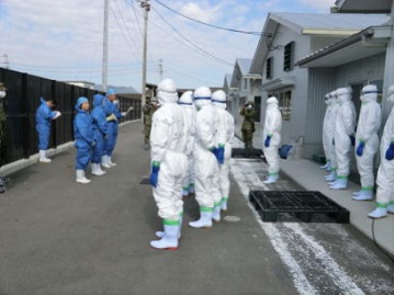 「香川県鳥インフルエンザ防疫演習」注意事項の伝達