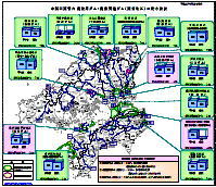 中国四国管内の水源情報イメージ