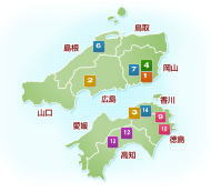 国営事業所の地図