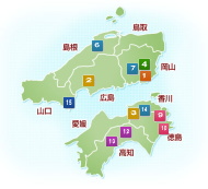国営事業所の地図