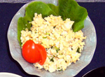豆腐と卵の炒り煮