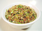 キャベツ炒めかけごはん