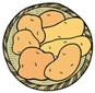 ジャガイモのイラスト