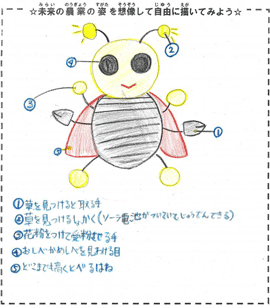 イラスト受粉ロボット