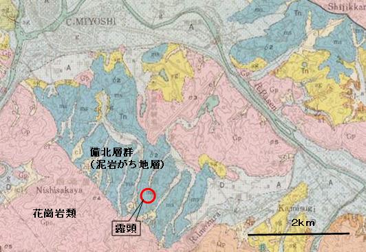 地質平面図