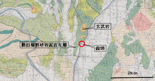 地質平面図