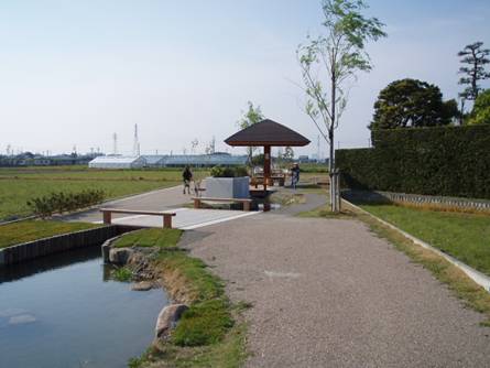 磐田用水跡遊歩道