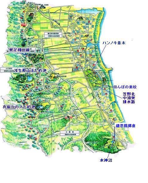 山元亘理地図