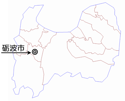富山県地図