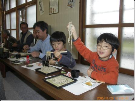 地産地消「千軒そば」