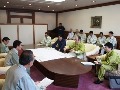 3月24日 宮城県において発生した鳥インフルエンザの現場状況の把握及び防疫対応等