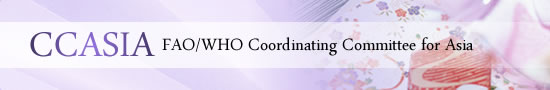 CCASIA FAO/WHO Coordinating Committee for Asia