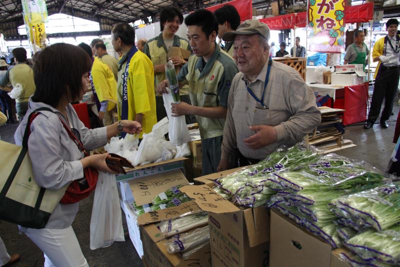 野菜の販売