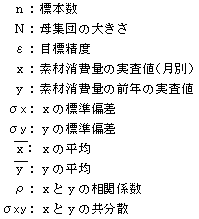 記号の説明