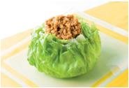 丸ごとレタスの肉味噌サラダの画像
