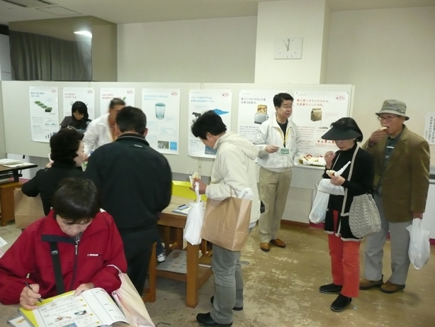 米粉パン試食