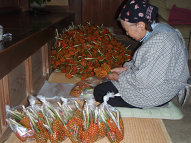袋詰め作業