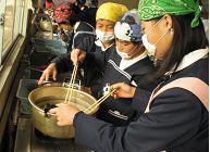 ごんだ汁とおにぎり1