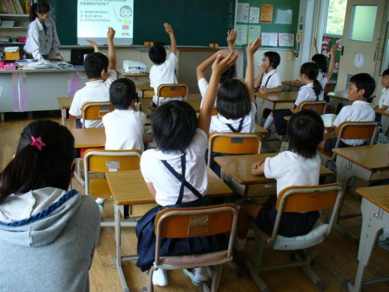 西栗栖小学校座学2