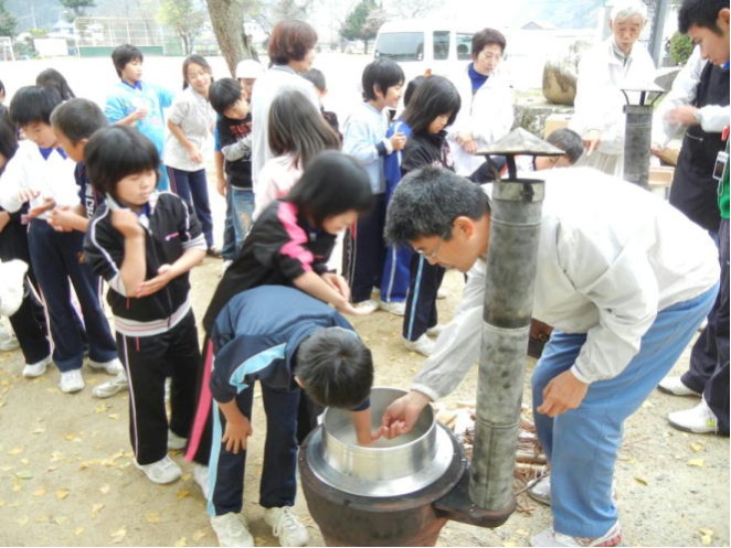 水加減の確認