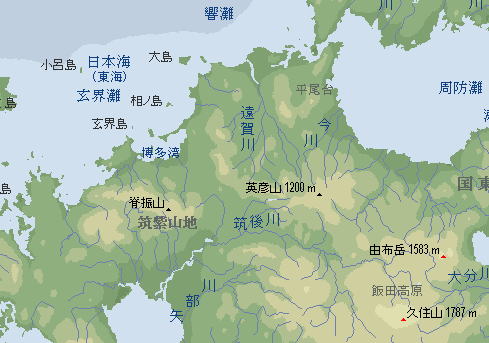 筑後川の特徴
