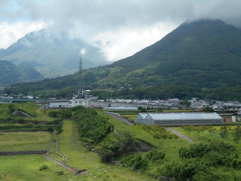 雲仙普賢岳を望む
