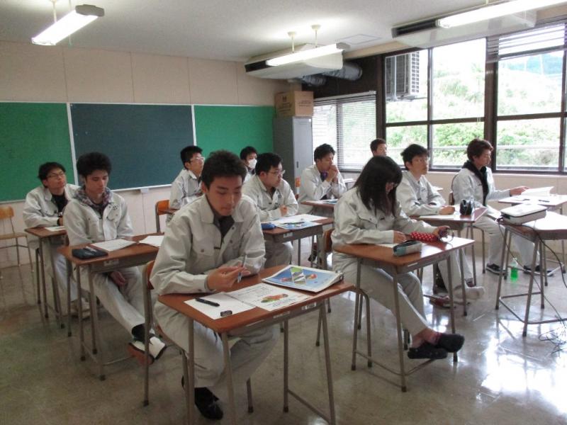 福岡県農業大学校の学生たち