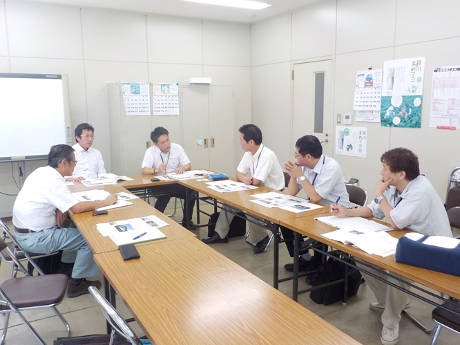 JA職員との意見交換の様子