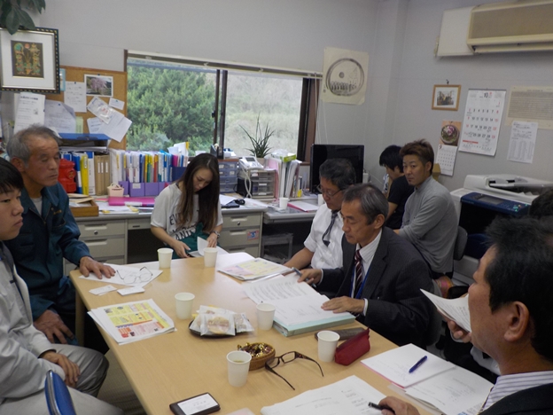 大学生を交えての意見交換