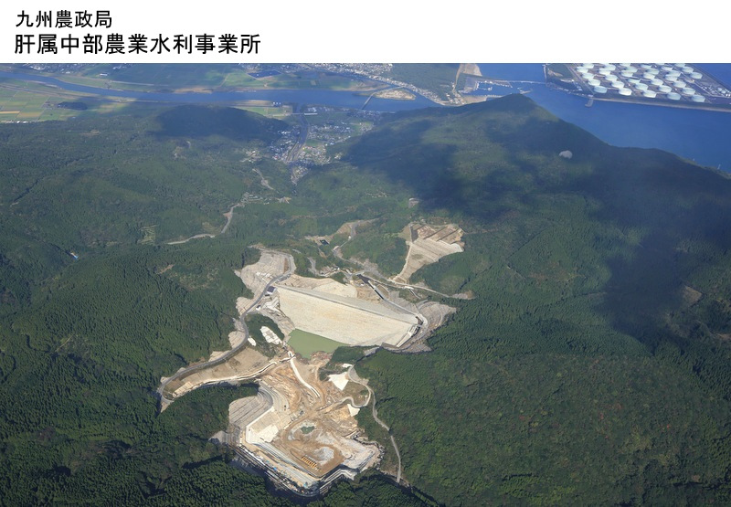 H27荒瀬ダム航空写真