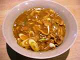 チーズ肉カレーうどん