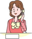 受付イラスト