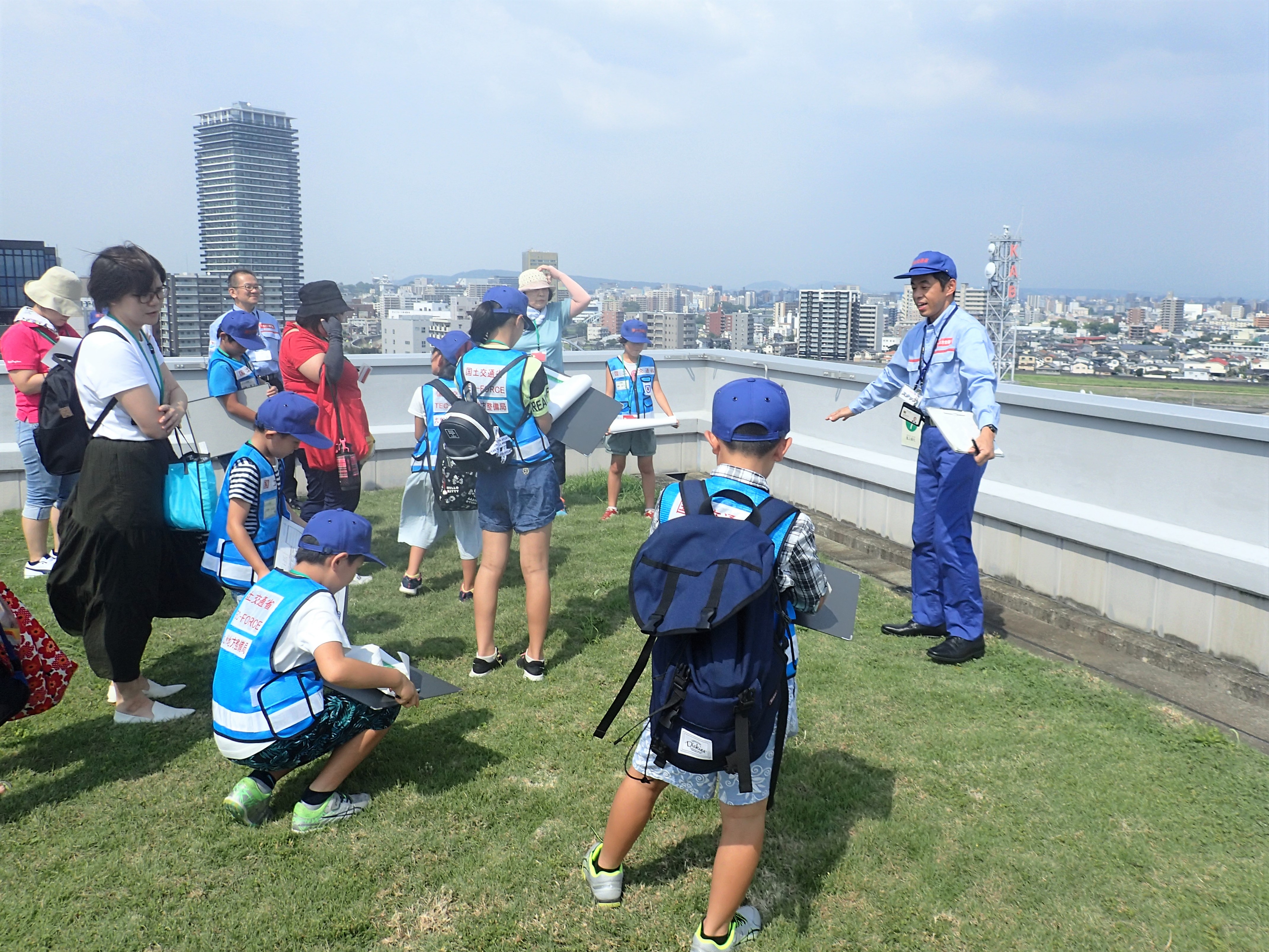 2 たてもの探検隊（熊本合同庁舎の見学）（九州地方整備局熊本営繕事務所）