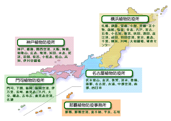 植物防疫所一覧