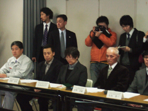 川俣町の農業者等との意見交換の様子1
