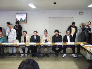 川俣町の農業者等との意見交換の様子2