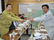 鹿野農林水産大臣視察 福島県矢吹町