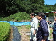 鹿野農林水産大臣視察 福島県飯舘村