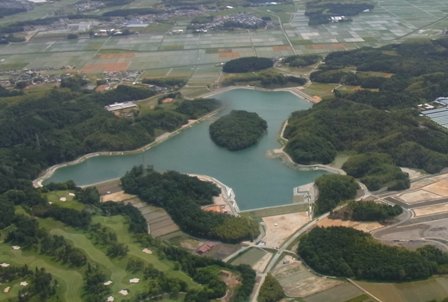 完成後の斎宮調整池