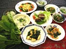 地元農産物を使った学校給食