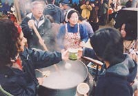地元の生産者と消費者との交流