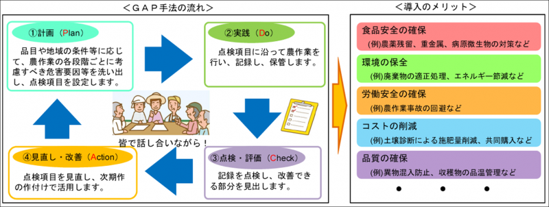 GAP手法のPDCAサイクル