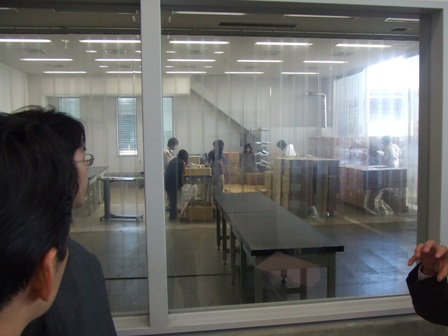 検査室の様子