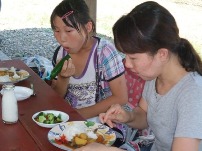 みんなでお昼ご飯